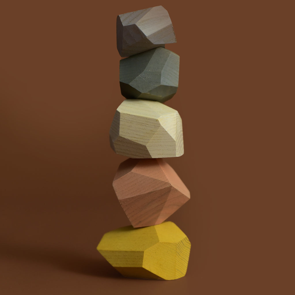 MinMin Balancing Stones Pastel