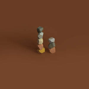 MinMin Balancing Stones Pastel