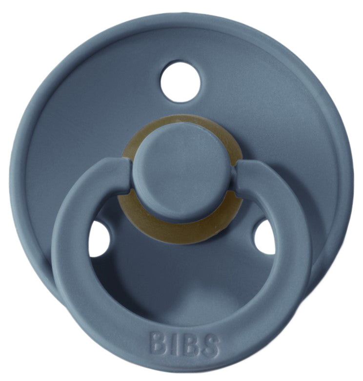 BIBS Natural Rubber Baby Pacifier 2-Pack
